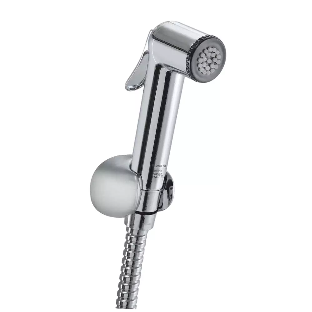 PLUMBER ITALIAN Series Bidet Spray with 1metre PVC Tube & Holder, IT-1904