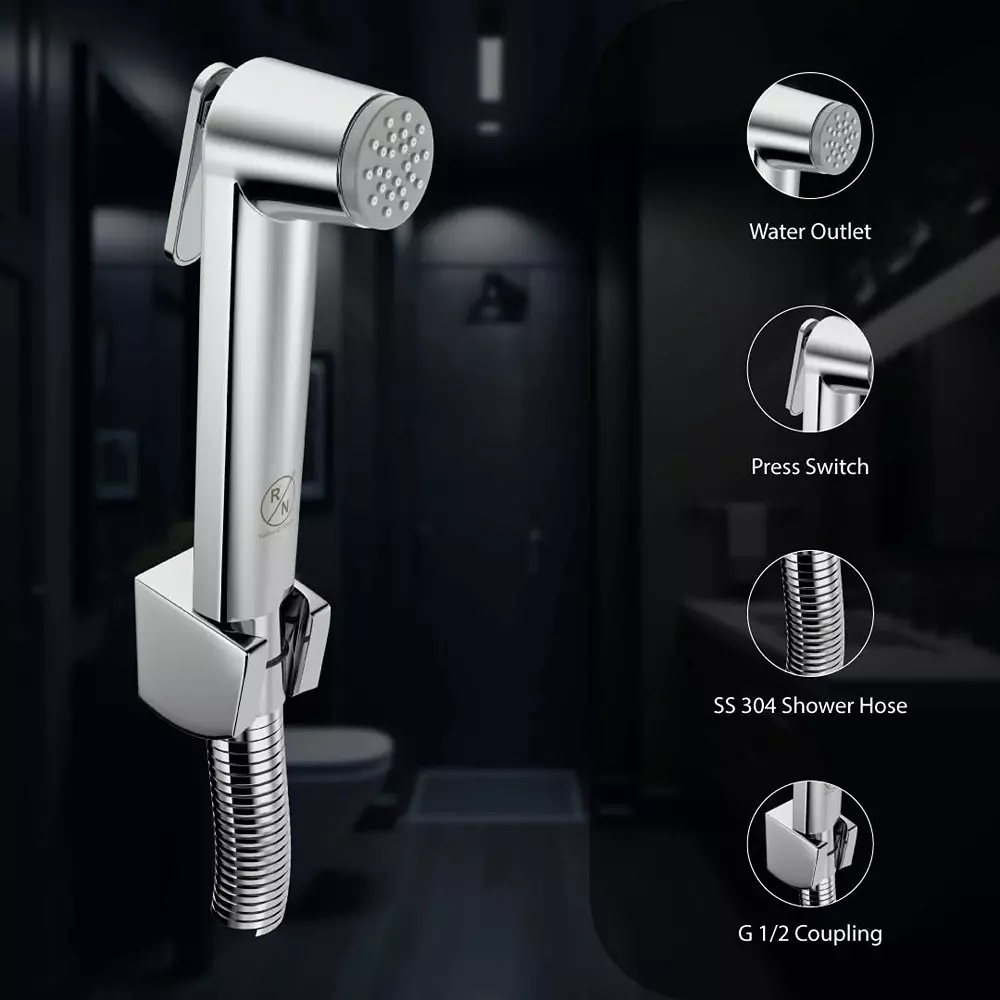 rn-health-faucet-chrome-plated-abs-silver-with-15-m-shower-hose-holder-article-no-5401