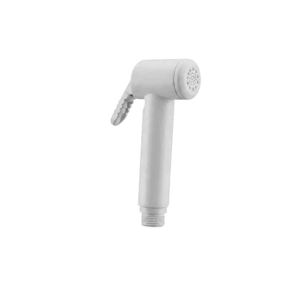 PLUMBER Ecoline Series Italia White Bidet Spray With Antilime Jets Wall Mounted ABS Body in Matte Finish, ETA-0404W