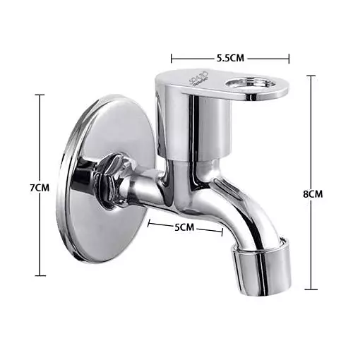 Sonaika AngleCockMarc6 17x13x5 cm Wall Mounted 0.5 Kg Angle Cock Faucet (Pack of 6 Piece)