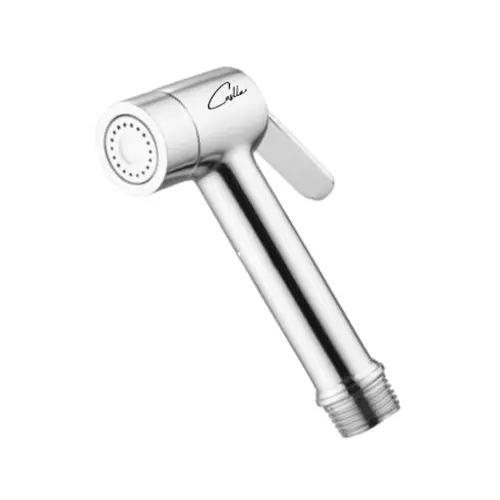 CASLLA Health Faucet Brass Chrome Finish with 1 m Tube & Hook, HF-CHR-204BR