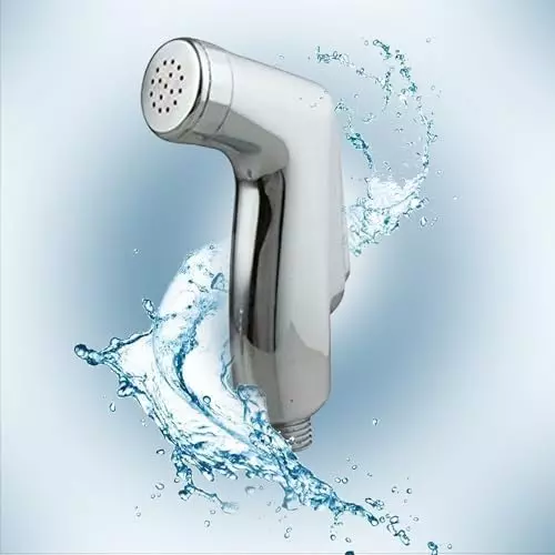 ELEGANT CASA Health Faucet (Handheld Bidet) Gun Brezza Type Stainless Steel Chrome Finish