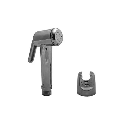ELEGANT CASA Health Faucet (Handheld Bidet) Brass Jaquar Type ABS Body & Stainless Steel 1 m Hose Chrome Finish
