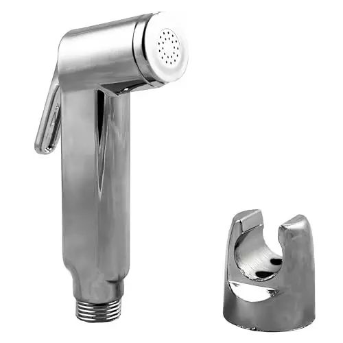 ELEGANT CASA Health Faucet (Handheld Bidet) Gun Milltion Type Stainless Steel Chrome Finish