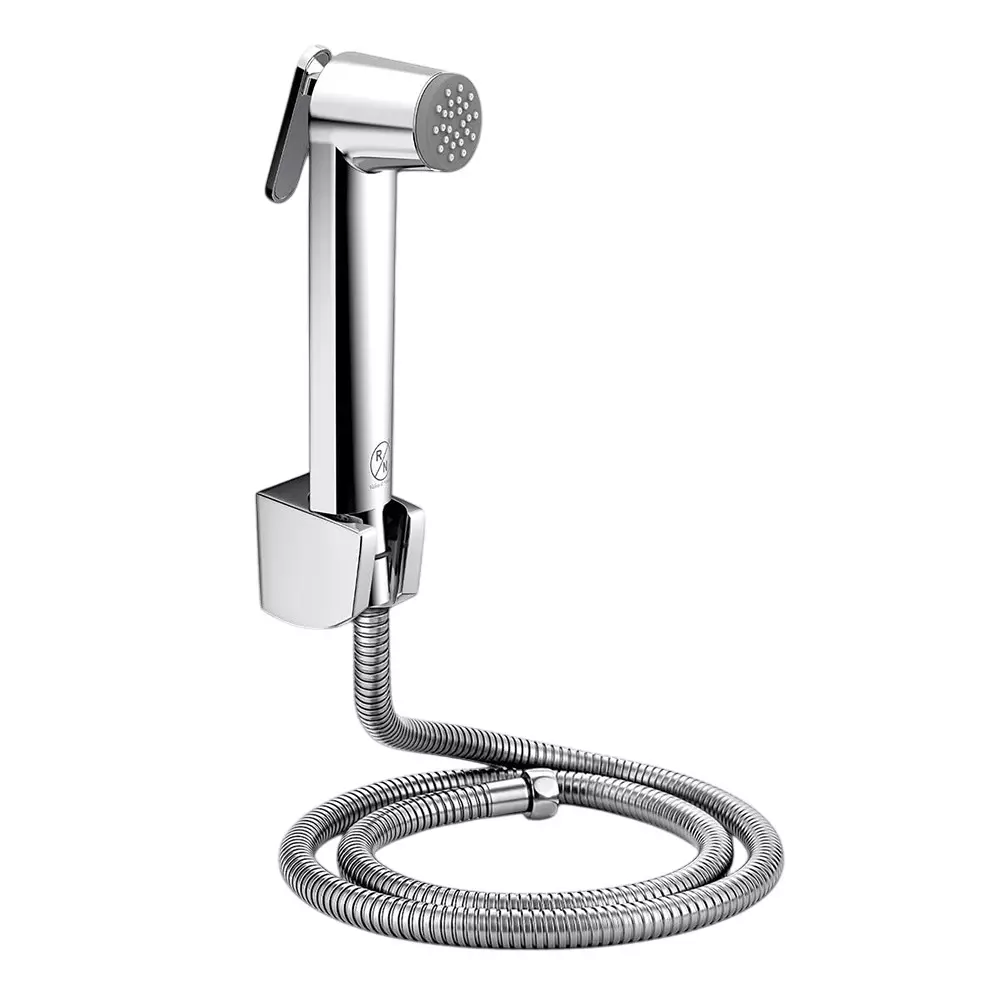 RN Health Faucet Chrome Plated ABS Silver with 1.5 m Shower Hose & Holder, RNHF5400SS