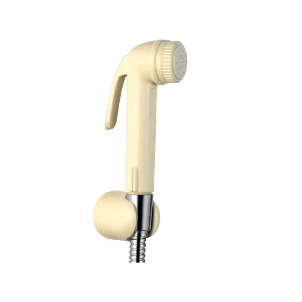 Essco by Jaquar Health Faucet ABS Body with 8 mm Diameter & 1.2 m Long Flexible Tube & Wall Hook, ALE-IVC-593
