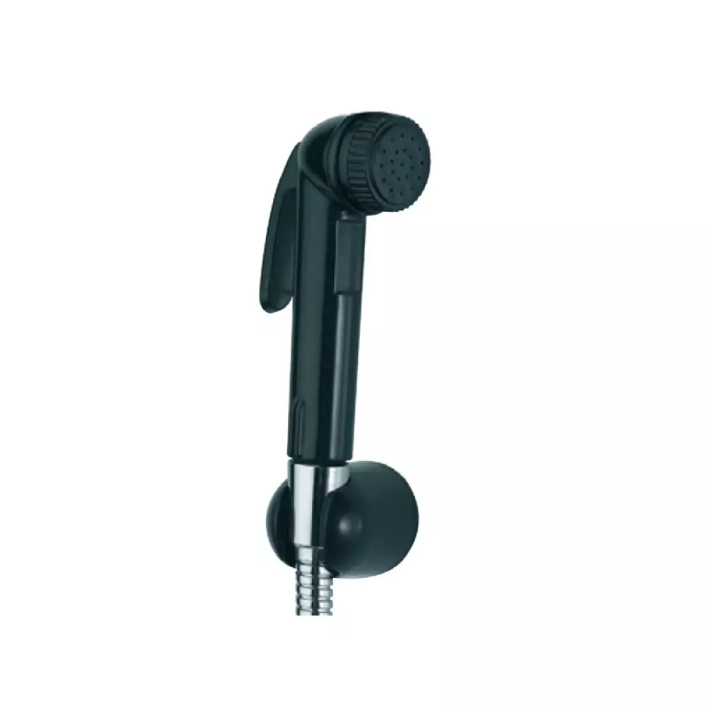 Essco by Jaquar Health Faucet ABS Body with 8 mm Diameter & 1.2 m Long Flexible Tube & Wall Hook, ALE-BLC-593