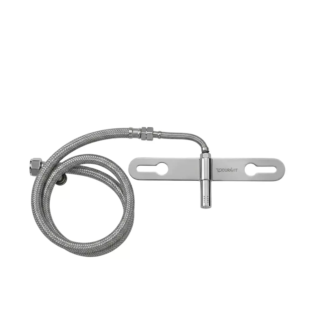 PLUMBER Ecoline Series Jet Spray With 1 m PVC Tube, Metal Body in Chrome Finish, EU-1909S