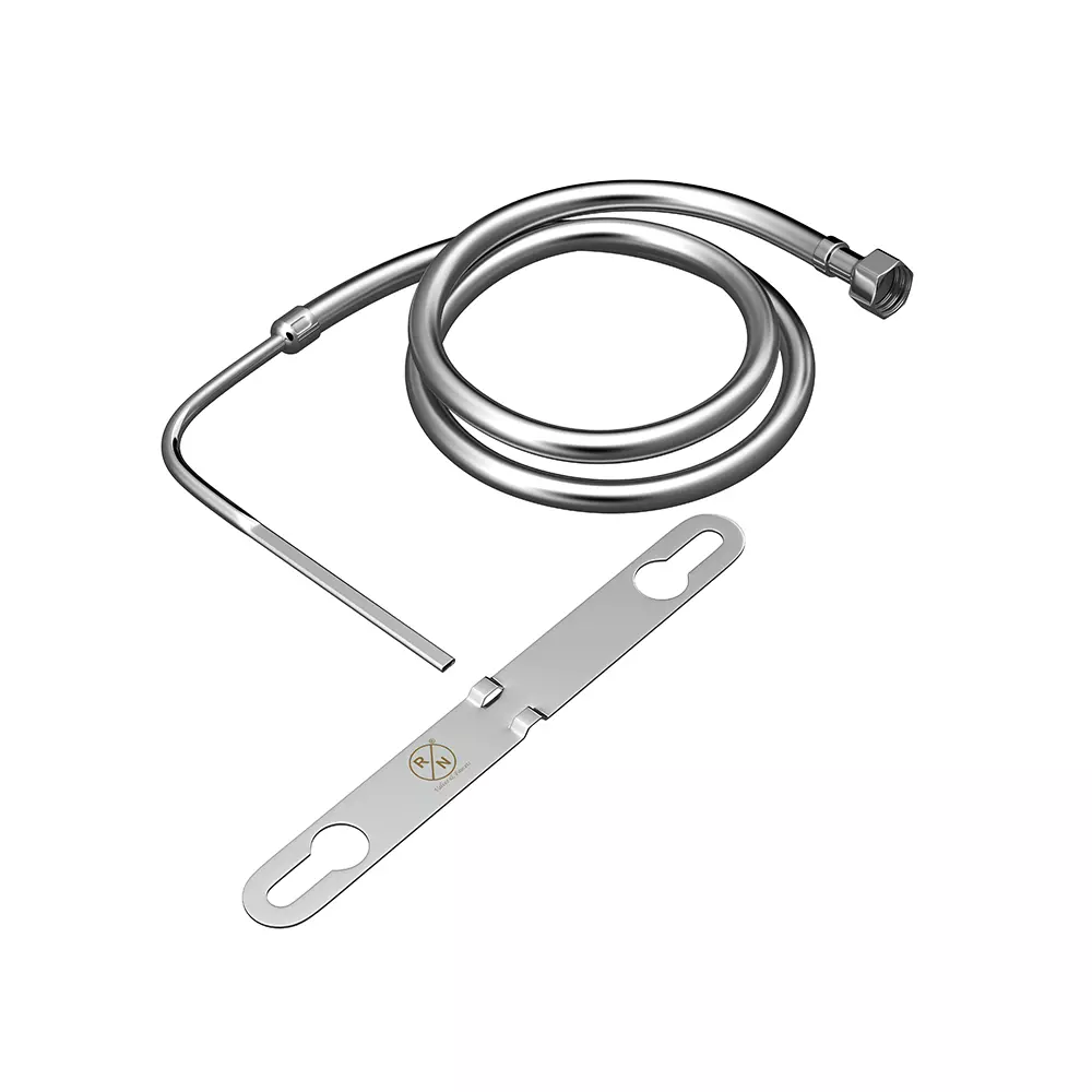 RN Jet Spray Multi Stainless Steel 304 Silver 1 m Hose Length, RNJTSMLT01