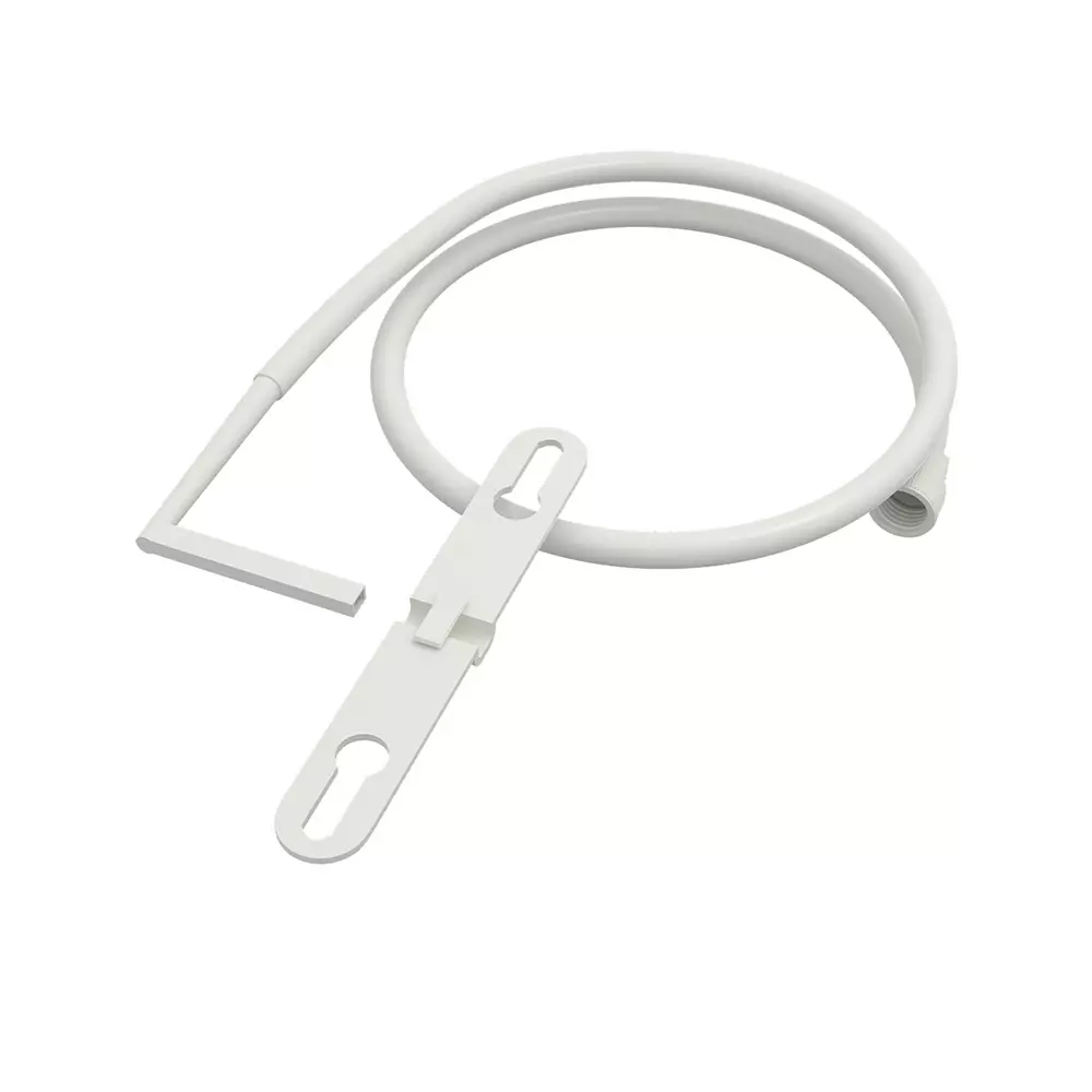 RN Jet Spray Straight PTMT White 1.5 m Hose Length, RNSJS01A29