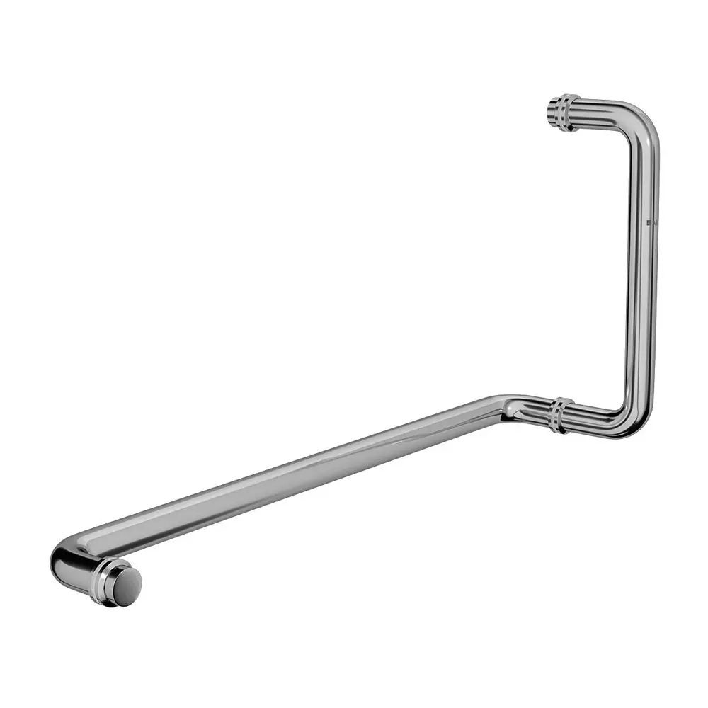 AIDO XL-C Hudroflow X-Series Towel Rod with Handle 458x205x19 mm Polish Chrome, XL-C 5015A