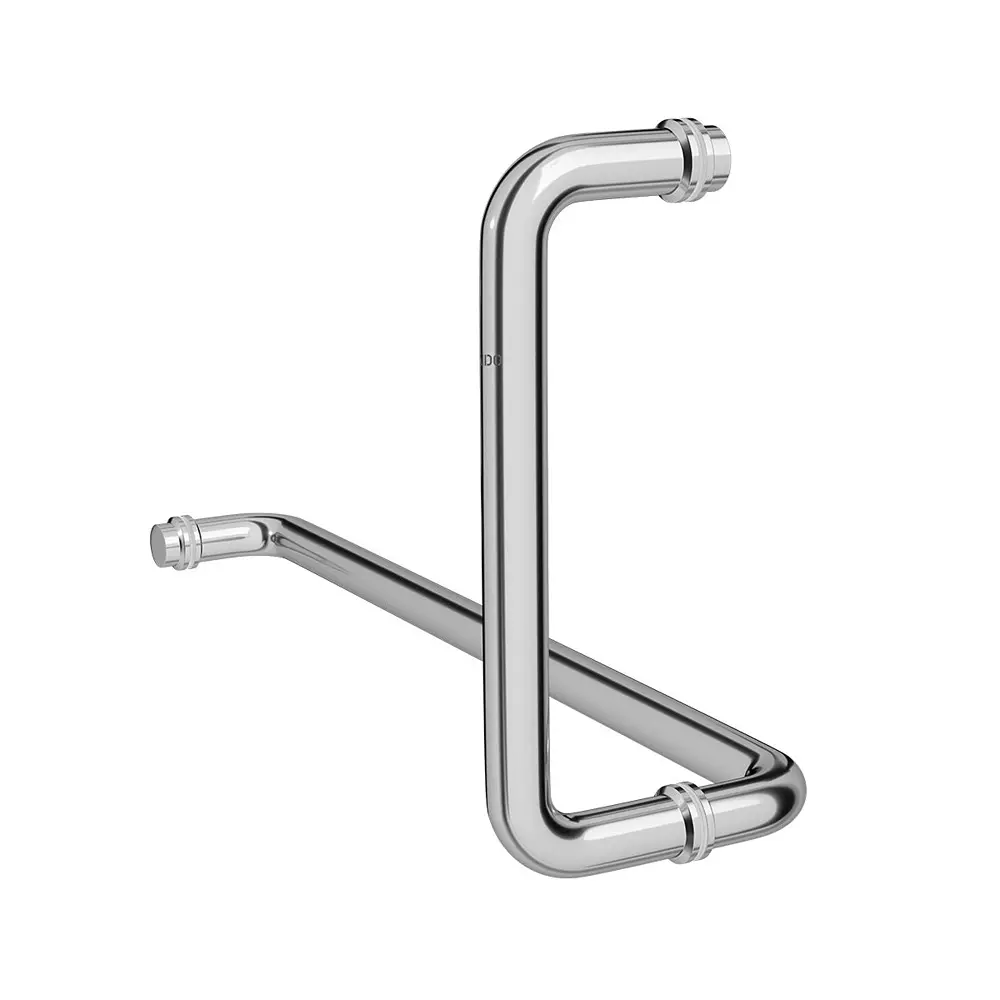 AIDO XL-C Hudroflow X-Series Towel Rod with Handle 458x205x19 mm Polish Chrome, XL-C 5015A