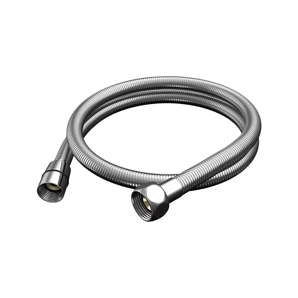 RN Shower Tube (With All Brass Parts) Silver Stainless Steel, RNSH61001_ Pack of 100 Pcs (Length:1-1.5 m)