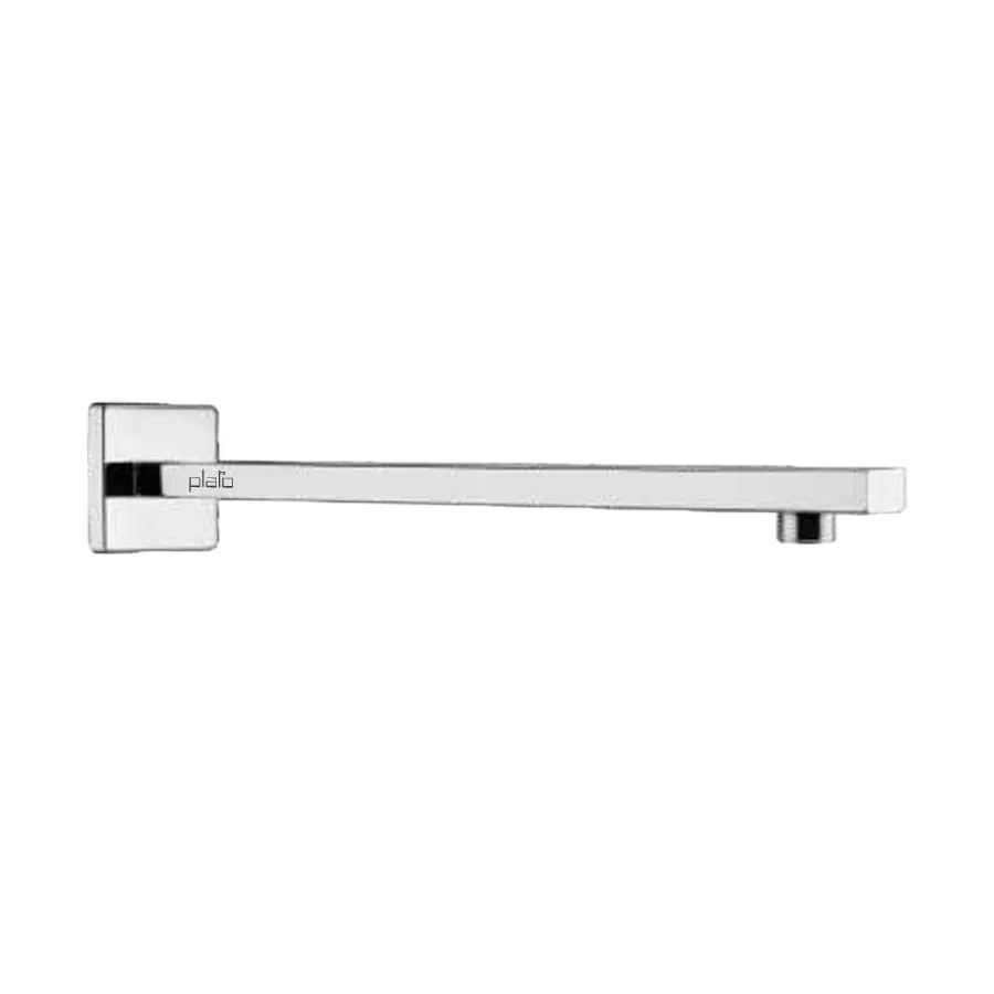 PLATO Shower Arm Silver Rectangular Stainless Steel 300 mm, 7131