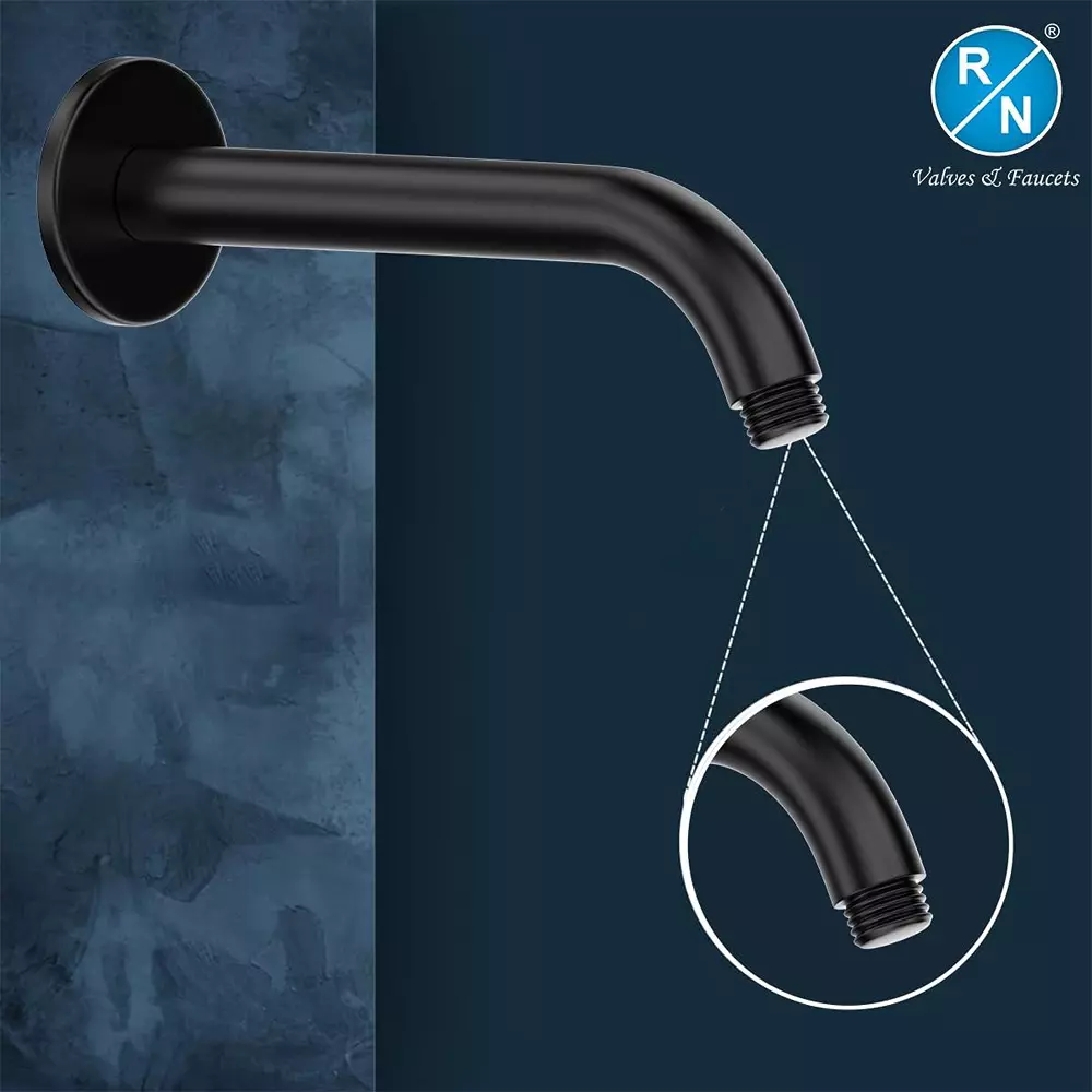 rn-shower-arm-black-chrome-round-stainless-steel-black-4572-cm-18-inch-rn202b0318-pack-of-60-pcs