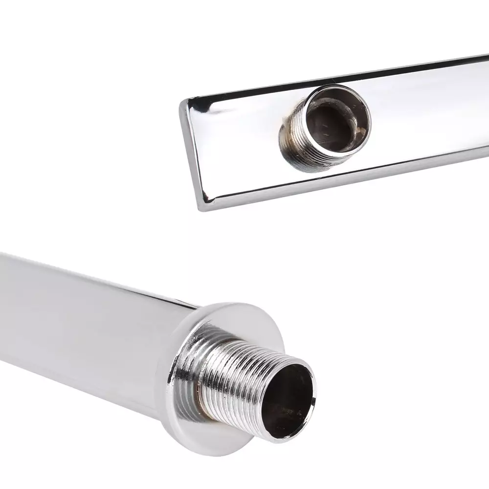elegant-casa-overhead-rain-shower-arm-with-flange-stainless-steel-silver-375-mm-15-inch-sas7500