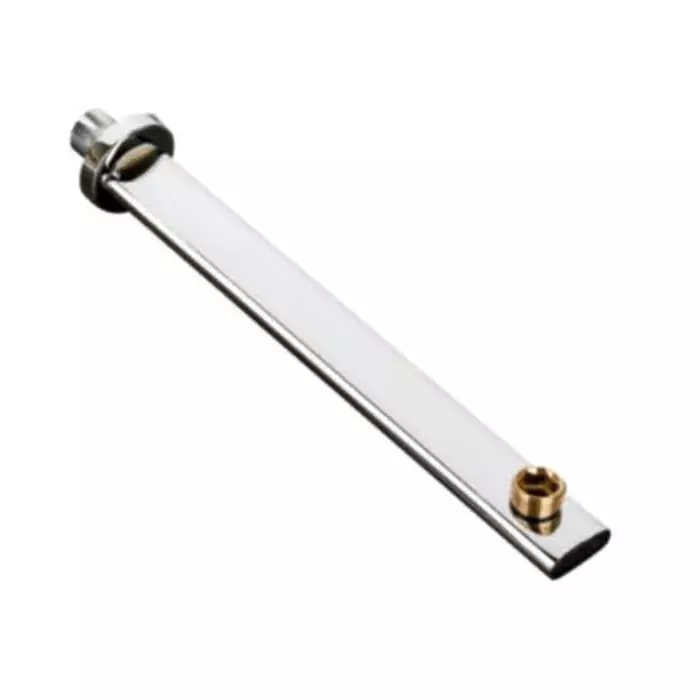 Aquai Shower Arm Oval Shape 300 mm Size Silver Stainless Steel, BH-131-12