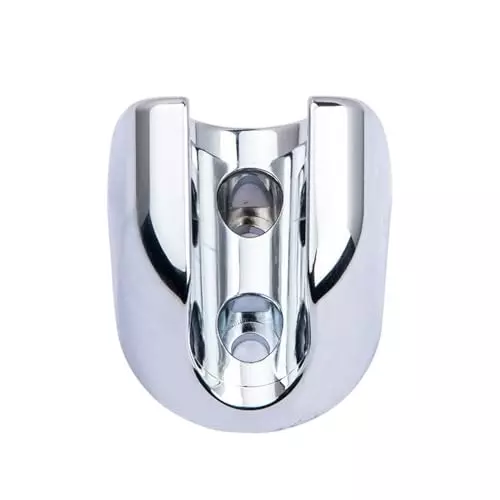 Luv Bath Wall Mounted Hook Jet Spray Holder Polished ABS Plastic Silver