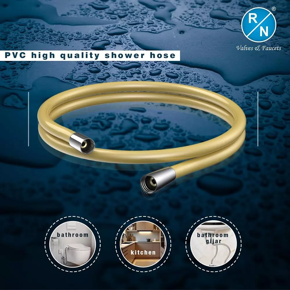 rn-high-quality-shower-hose-gold-pvc-15-m-length-rn6270gopv-pack-of-100-pcs