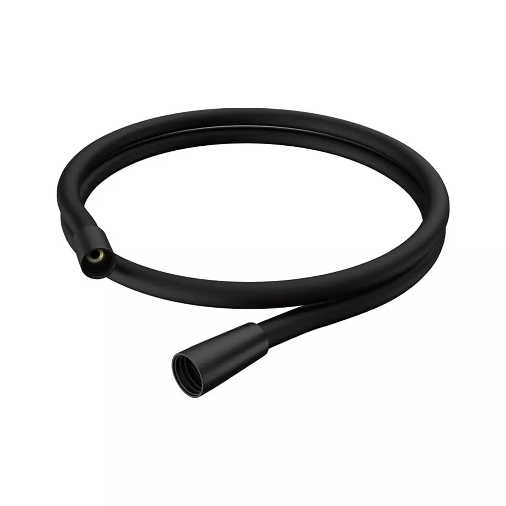 RN High Quality Shower Hose Black PVC 1.5 m Length, RN6260BLPV (Pack of 100 Pcs)