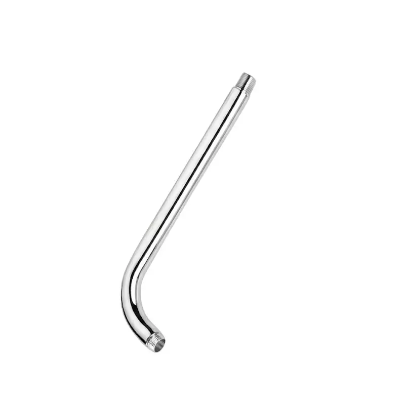 Aquai Heavy Shower Arm Round Shape 600 mm Size Silver Stainless Steel, BH-136-24