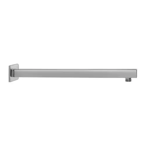 Somany Shower Arm with Wall Bracket 600 mm Square Shape Stainless Steel Body Signature OTC Products, 272220400121