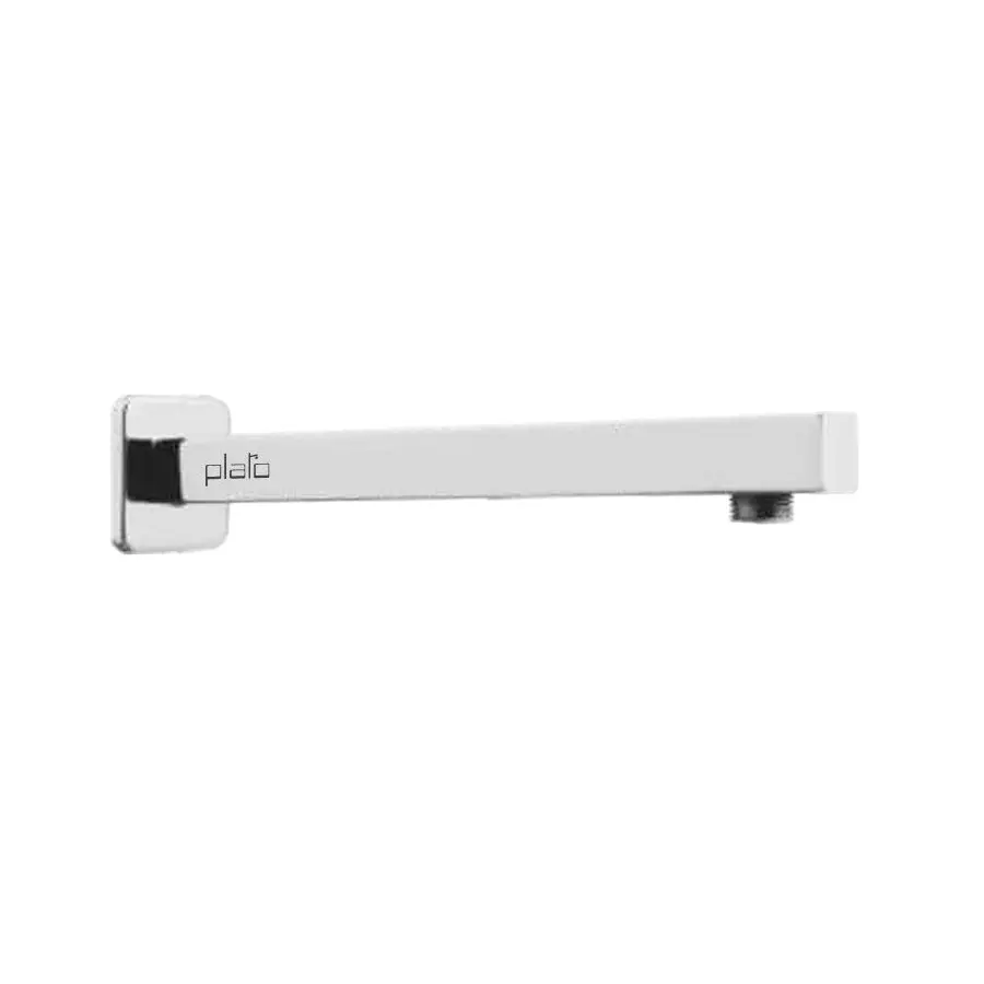 PLATO Cube Shower Arm Silver Square Stainless Steel 450 mm, 7143