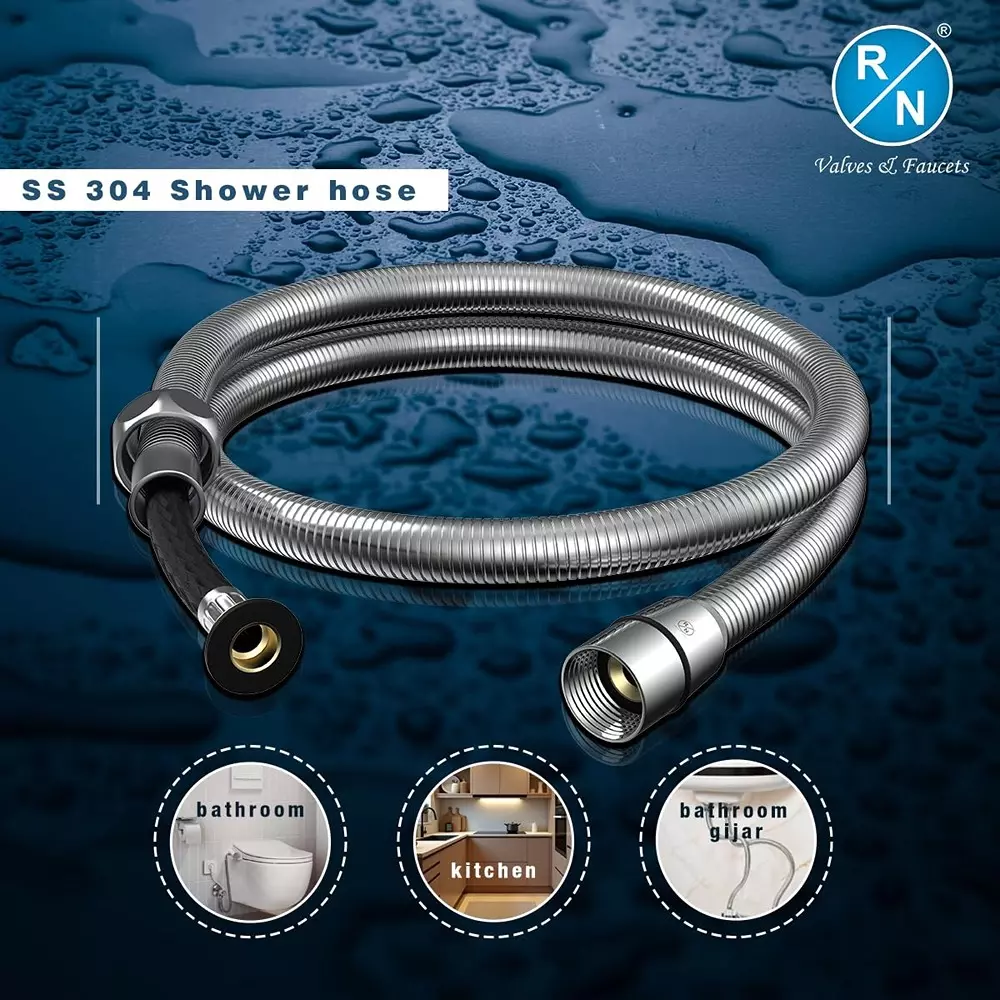 rn-shower-hose-silver-stainless-steel-ss-304-15-m-length-rnsh615015-pack-of-100-pcs