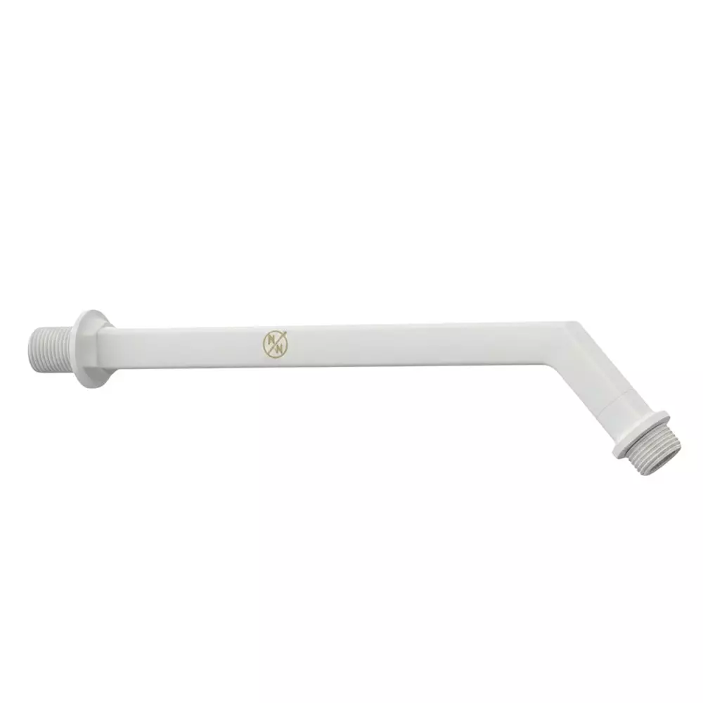 RN Shower Arm White ABS/PTMT 305 mm (12 inch) Length, RNARM01A01