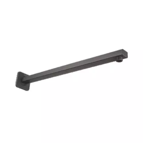 Somany Shower Arm French Collection Gun Metal Finish Metal Body Wall Mount, 272220790101