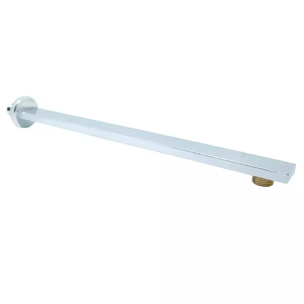 ELEGANT CASA Shower Head Extension Arm Stainless Steel 450 mm Silver