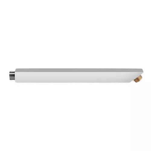 Aquai Shower Arm Square Shape 225 mm Size Silver Stainless Steel, BH-129-9