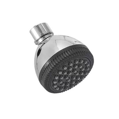 PLUMBER BASIC Single Flow Overhead Shower (with Antilime Jets) without Shower Arm & Wall Flange, ITP-2101W