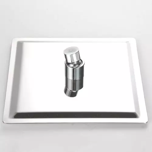 Aquieen 8x8 inch Square Stainless Steel Silver Wall Mount Overhead Shower, AQN 796