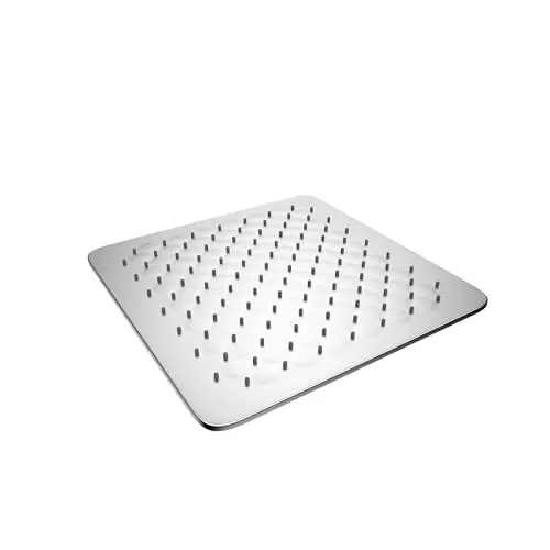 RN Mirah 200 mm (8 inch) Stainless Steel Silver Wall Mount Overhead Shower Without Arm, RN68210200