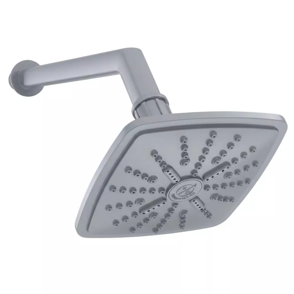 RN Overhead Shower PTMT Square Shape 130x130 mm with 305 mm (12 inch) Arm, RNPTS_ _14
