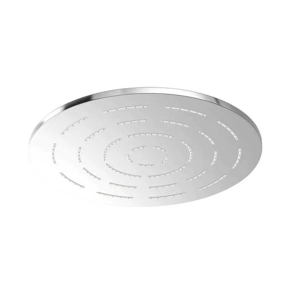 Jaquar Overhead Shower Round Stainless Steel Silver Wall Mount