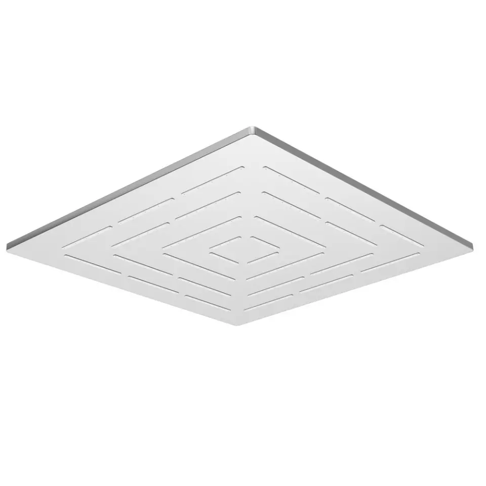 Jaquar Overhead Shower Square Stainless Steel Silver Wall Mount