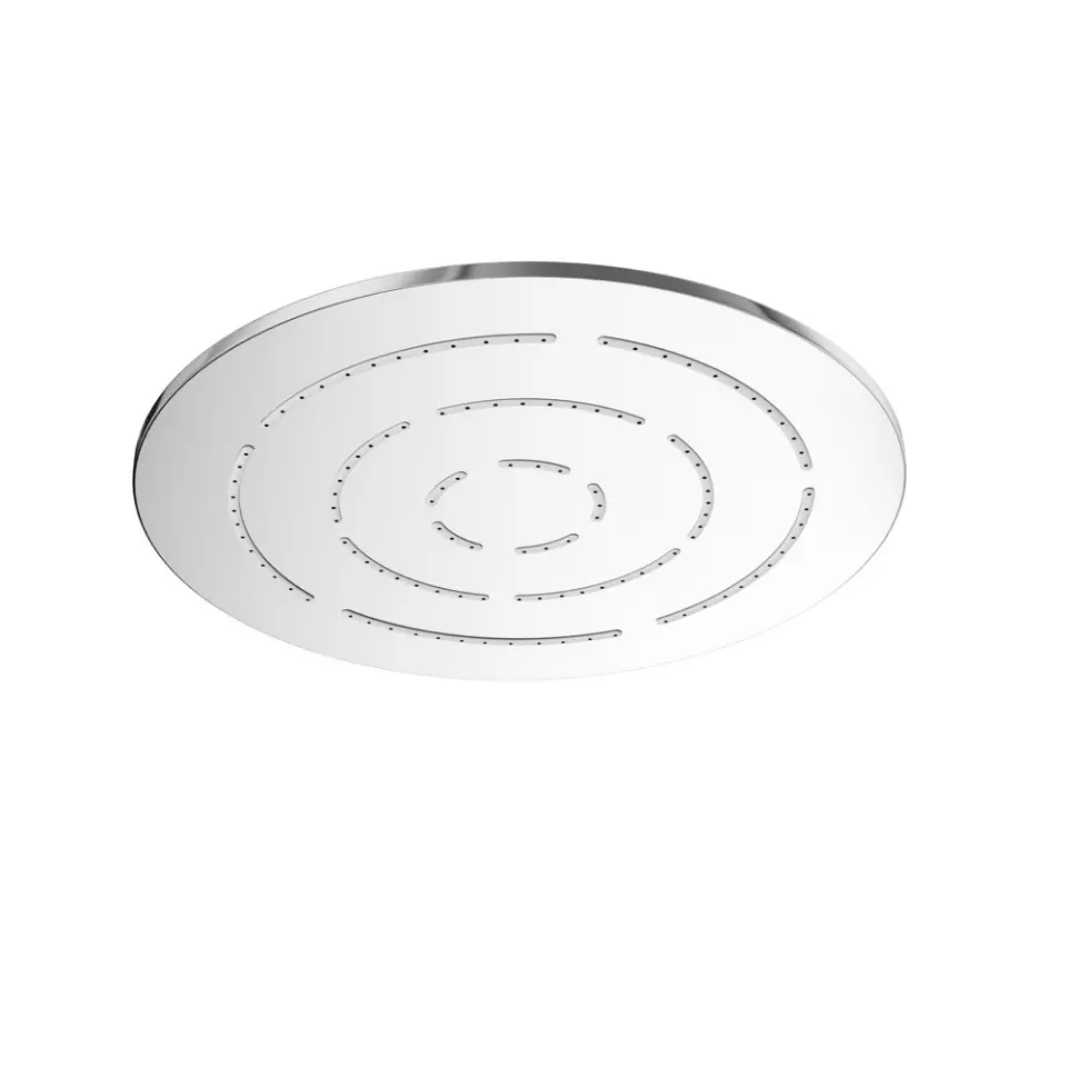 Jaquar Overhead Shower 240 mm Round Stainless Steel Silver Wall Mount, OHS-1623
