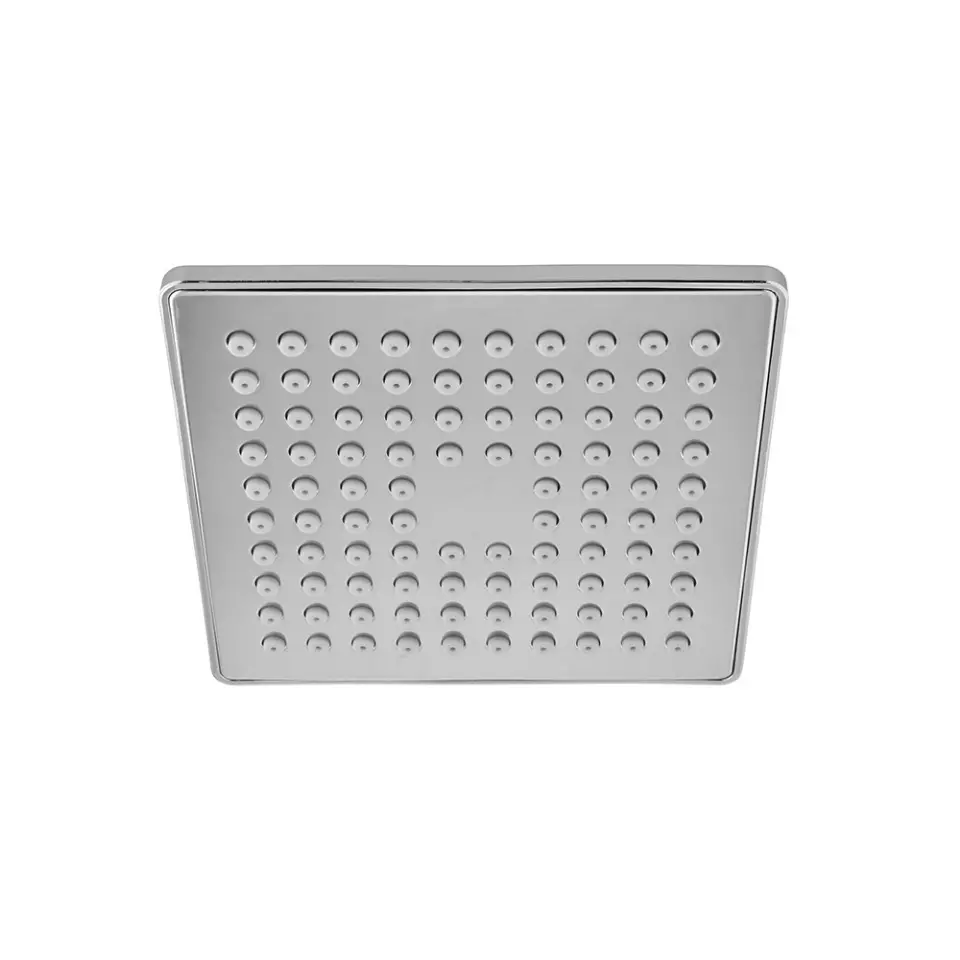 Jaquar Overhead Shower 120x120 mm Square Stainless Steel Silver Wall Mount, OHS-1667