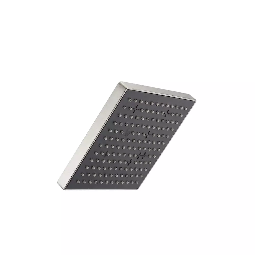 PLUMBER Ecoline Series Overhead Rain Shower 125 mm Square Shape ABS Plastic Body Wall Mounted in Silver & Grey Color, ETP-5050