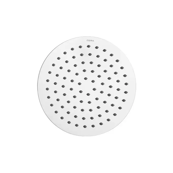 CERA Overhead Rain Shower Stainless Steel 200 mm (8 inch) Round without Shower Arm, F7010210SS