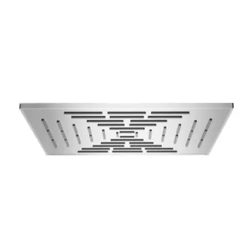 CASLLA Over Head Shower Maze 6 inch (150 mm) Square ABS Silver Wall Mount, OHS-MZ-6X6