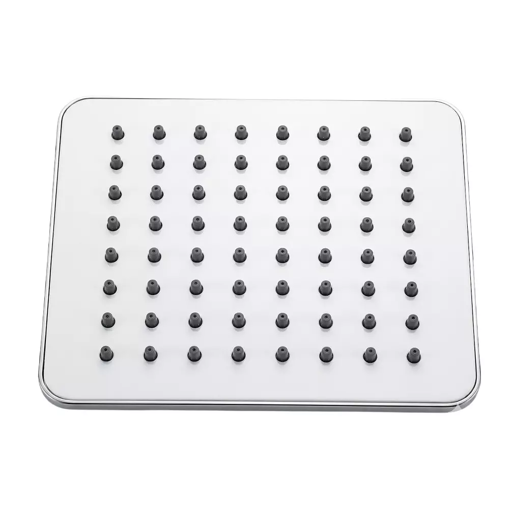 Aquai Ultra Slim Shower Head K Series Wall Mounted 300x300 mm Size Silver Stainless Steel, BH-139-12