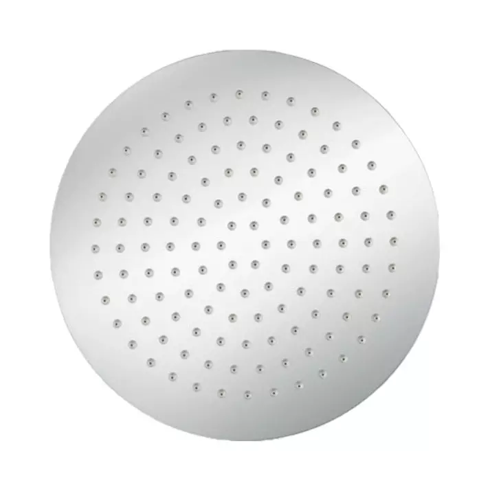 Parryware Rain Shower without Arm Round Stainless Steel Silver Wall Mount, T9024A1