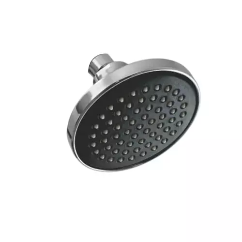 PLUMBER Single Flow Overhead Shower 100 mm (with Antilime Jets) without Shower Arm & Wall Flange, ITP-4101W