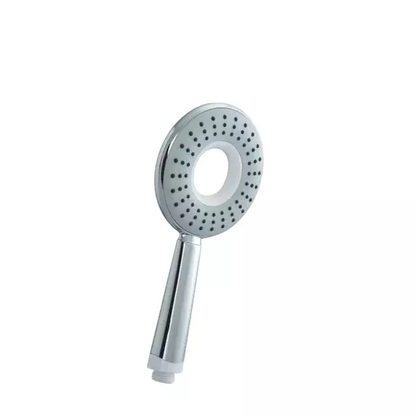 PLUMBER TRIA Single Flow Hand Shower Silver (with Grey Face Plate) without Tube & Holder, TST-9002W