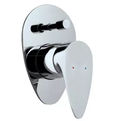Essco by Jaquar Concealed High Flow Diverter Exposed Part Kit - VGP-CHR-81079K