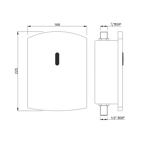 Jaquar Sensor Flush Valve - SNR-STL-51077