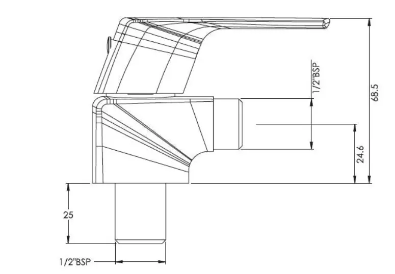 Parryware Euclid Angle Valve - G2307A1